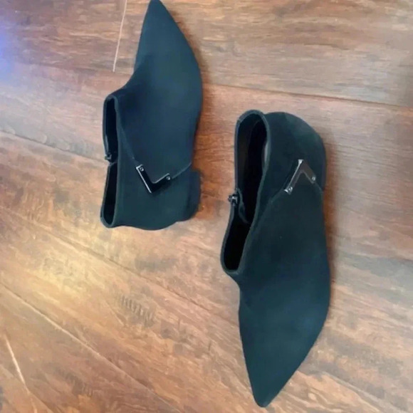 Elegant Vero Cuoio Black Ankle Boot Size 8 - Picture 7 of 11